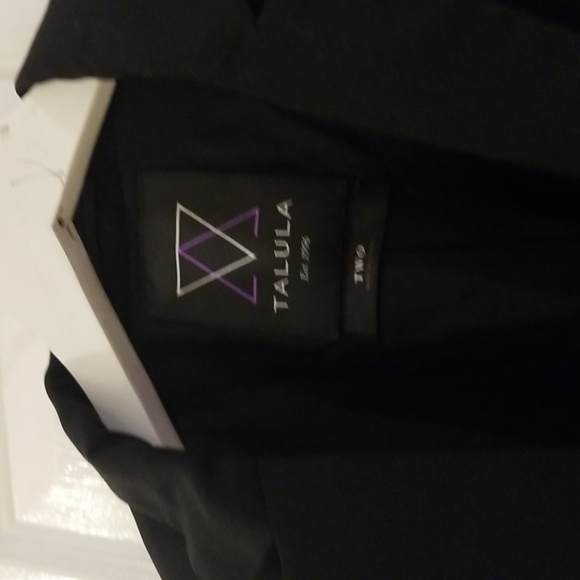 TALULA EST 1996 blazer in black with two pocket in front two button front sleeve - Picture 3 of 4